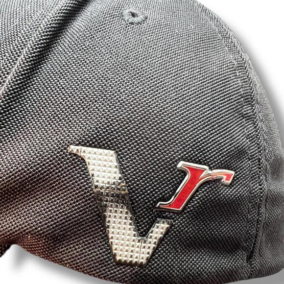 Nike Tiger Woods Collection Flexfit Golf Hat Black VRS VR TW 20XI Cap Size M/L - Picture 4 of 8